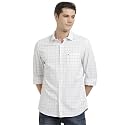 Turtle Men 100 Cotton Slim Fit Check