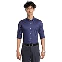 Turtle Men Cotton Solid Slim Fit Ceremonial