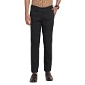 Turtle Men Cotton Stretch Black Printed Narrow
