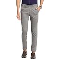 Turtle Men Cotton Stretch Grey Dobby Narrow
