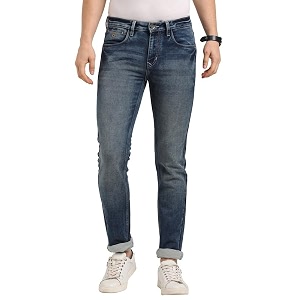 Turtle Men Cotton Stretch Solid Narrow Fit