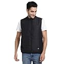 Turtle Men Nylon Solid Regular Fit Sleeveless Windcheater Jacket