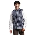 Turtle Men Poly Cotton Blue Printed Party