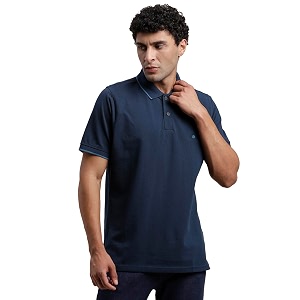 Turtle Men Poly Cotton Solid Polo Tshirt