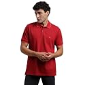 Turtle Men Poly Cotton Solid Polo Tshirt