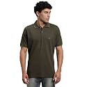 Turtle Men Poly Cotton Solid Polo Tshirt