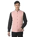 Turtle Men Poly Viscose Solid Party Nehru