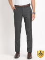 TURTLE Slim Fit Men Grey Trousers