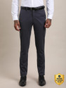 TURTLE Slim Fit Men Grey Trousers