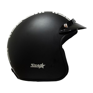 turtle helmet star with peak open face design with scratch resistive hard shell abs plastic helmet-parent