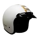 Turtle Helmet Star with Peak Open Face Design with Scratch Resistive Hard Shell ABS Plastic Helmet-Parent