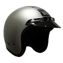 Turtle Helmet Star with Peak Open Face Design with Scratch Resistive Hard Shell ABS Plastic Helmet-Parent