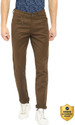 TURTLE Tapered Fit Men Brown Jeans