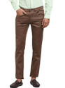 TURTLE Tapered Fit Men Brown Jeans