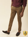 TURTLE Tapered Men Khaki Trousers