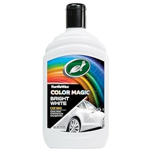 turtle wax color magic colour restoring car polish white minor car scratch remover enhances car paint colour providing showroom shine and car wax protection 500ml pack of 1