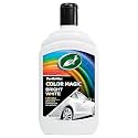 Turtle Wax Color Magic, Colour Restoring Car Polish, White, Minor Car Scratch Remover, Enhances Car Paint Colour, Providing Showroom Shine and Car Wax Protection, 500ml, Pack of 1