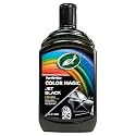 Turtle Wax Color Magic, Colour Restoring CarPolish, Jet Black, Minor Car Scratch Remover, Enhances Car Paint Colour, Providing Showroom Shine and CarWax Protection, 500ml, Pack of 1