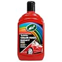 Turtle Wax Color Magic, Colour Restoring Car Polish, Red, Minor Car Scratch Remover, Enhances Car Paint Colour, Providing Showroom Shine and Car Wax Protection, 500ml, Pack of 1