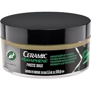 turtle wax hybrid solutions ceramic graphene paste wax 160ml pack of 1 patent-pending advanced paint protection car wax amp ceramic coating offer extreme high shine finish for cars trucks amp more