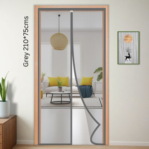 turtlegrip polyester door mosquito net for main doors bedroom kitchen  balcony doors polyester washable adults mosquito net