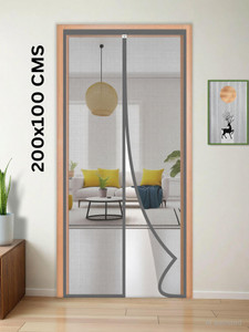turtlegrip polyester door mosquito net for main doors bedroom kitchen  balcony doors polyester washable adults mosquito net