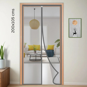 turtlegrip polyester door mosquito net for main doors bedroom kitchen  balcony doors polyester washable adults mosquito net