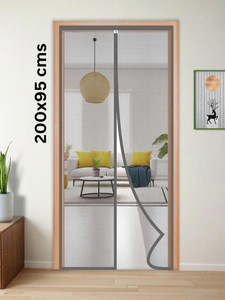 turtlegrip polyester door mosquito net for main doors bedroom kitchen  balcony doors polyester washable adults mosquito net