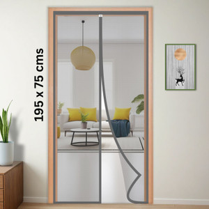 turtlegrip polyester door mosquito net for main doors bedroom kitchen  balcony doors polyester washable adults mosquito net