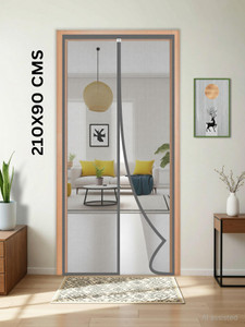 turtlegrip polyester door mosquito net for main doors bedroom kitchen  balcony doors polyester washable adults mosquito net
