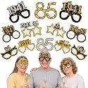 Turypaty 1941 85th Birthday Paper Glasses Photo Props Decorations Supplies