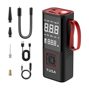 tusa tusa013 150 psi tyre air pump for car  bike