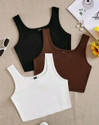 TUSI Pack of 3 Casual Shoulder Straps