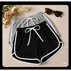 TUSI Womens Cotton Shorts Boxer Half