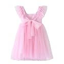 Tutu.kk Toddler Girls Vintage Party Dress A-Line Tulle Flower Girl Dresses