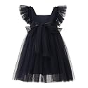 Tutu.kk Toddler Girls Vintage Party Dress A-Line Tulle Flower Girl Dresses