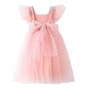 Tutu.kk Toddler Girls Vintage Party Dress A-Line Tulle Flower Girl Dresses