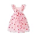 Tutu.kk Toddler Girls Vintage Party Dress A-Line Tulle Flower Girl Dresses
