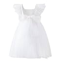 Tutu.kk Toddler Girls Vintage Party Dress A-Line Tulle Flower Girl Dresses