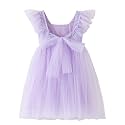 Tutu.kk Toddler Girls Vintage Party Dress A-Line Tulle Flower Girl Dresses