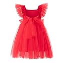 Tutu.kk Toddler Girls Vintage Party Dress A-Line Tulle Flower Girl Dresses