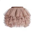 Tutu Skirt for Baby Girl Toddler 6 Layered Tulle Skirts 1-8T