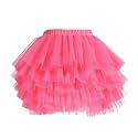 Tutu Skirt for Baby Girl Toddler 6 Layered Tulle Skirts 1-8T
