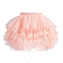 Tutu Skirt for Baby Girl Toddler 6 Layered Tulle Skirts 1-8T