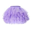 Tutu Skirt for Baby Girl Toddler 6 Layered Tulle Skirts 1-8T