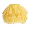 Tutu Skirt for Baby Girl Toddler 6 Layered Tulle Skirts 1-8T