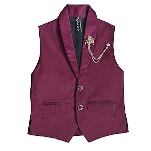 Tuxedo Kids Waistcoat For Boys