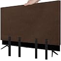 TV Cover for Moving, Fits to 60"- 65" Flat Screen TV Moving Cover, Dustproof Felt TV Screen Covers, Anti-Scratch TV Bags for Moving with Bottom Strap for House Moving, Home Renovation (60-65 inches)