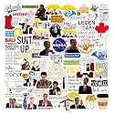 Tv Series HIMYM Vinyl Self-Adhesive Sticker for Adults, Multicolor Stickers for Laptop, Journal, Guitar, Mobile - Waterproof Residue Free (HIMYM Series)