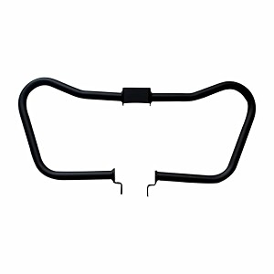 tvs crash guard for star deluxe city bikes  black powder coated amp heavy quality aluminium crash guard